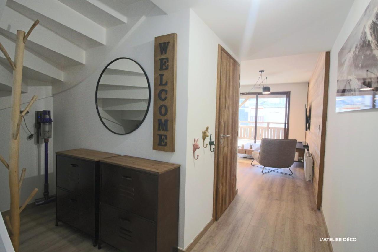 Magnifique T5 Duplex de Grand Standing 120m2 neuf classé 4 étoiles pour 8 personnes en plein centre de Saint-Lary-Soulan Extérieur photo
