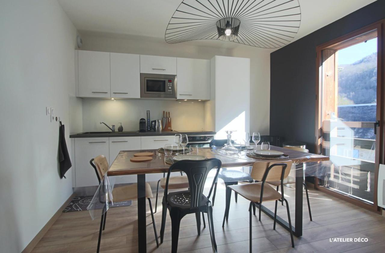 Magnifique T5 Duplex de Grand Standing 120m2 neuf classé 4 étoiles pour 8 personnes en plein centre de Saint-Lary-Soulan Extérieur photo