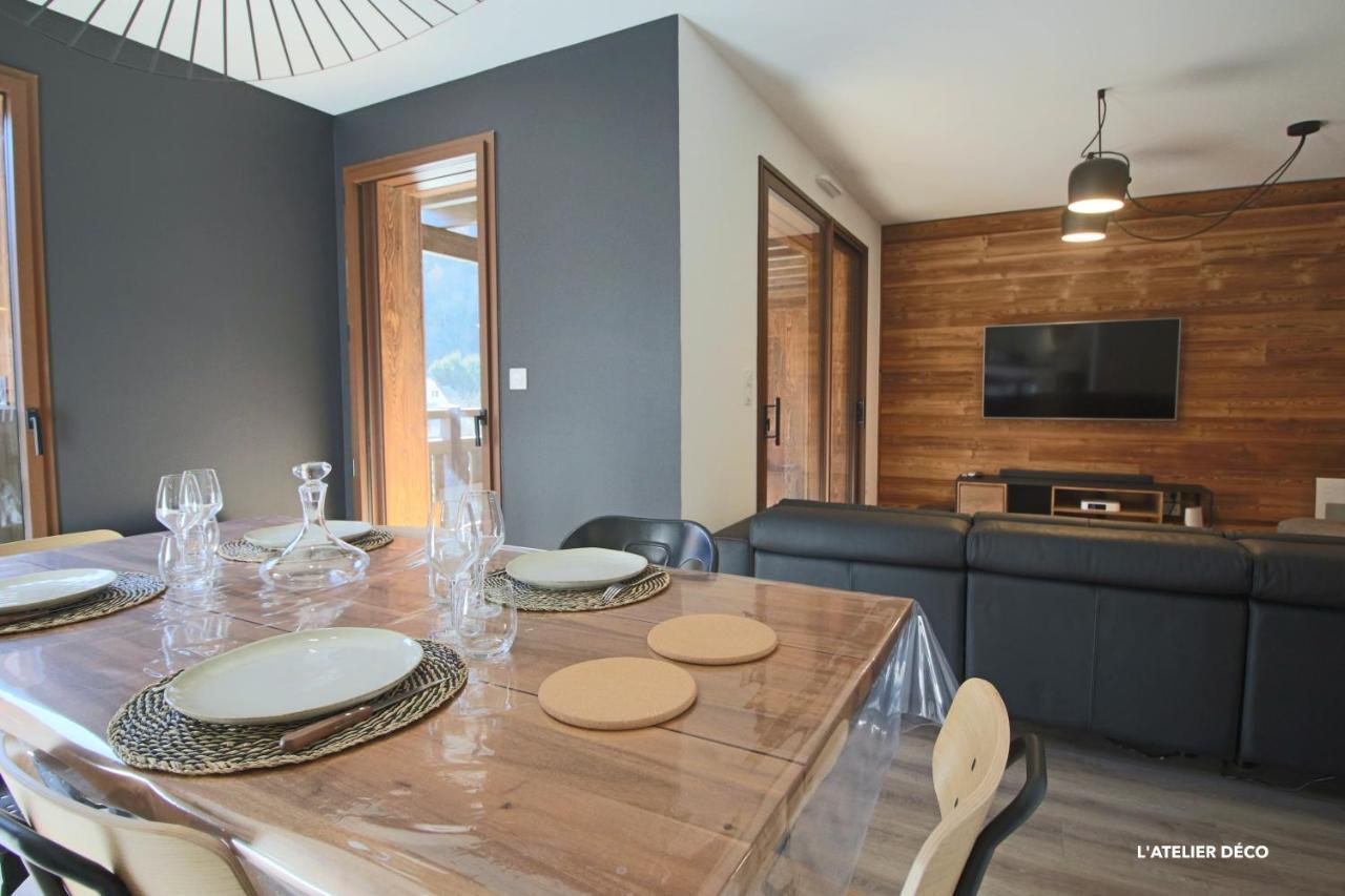 Magnifique T5 Duplex de Grand Standing 120m2 neuf classé 4 étoiles pour 8 personnes en plein centre de Saint-Lary-Soulan Extérieur photo